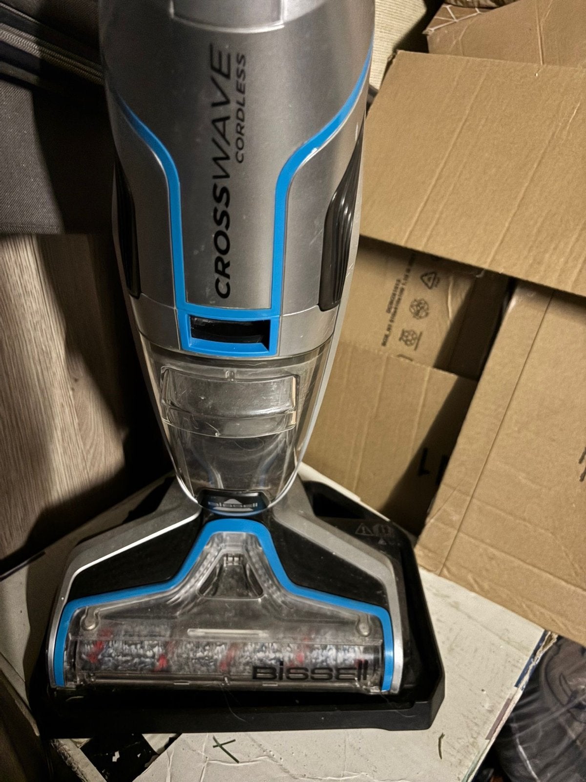 Bissell CrossWave Cordless 3-in-1 nat- en droogzuiger, Combi-reiniger, Overige merken, Gebruikt, Draadloos