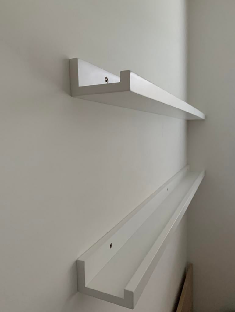 VT wonen fotolijstplank / wandplank 120 cm 2 stuks, Huis en Inrichting, Woonaccessoires | Wandplanken en Boekenplanken, Ophalen