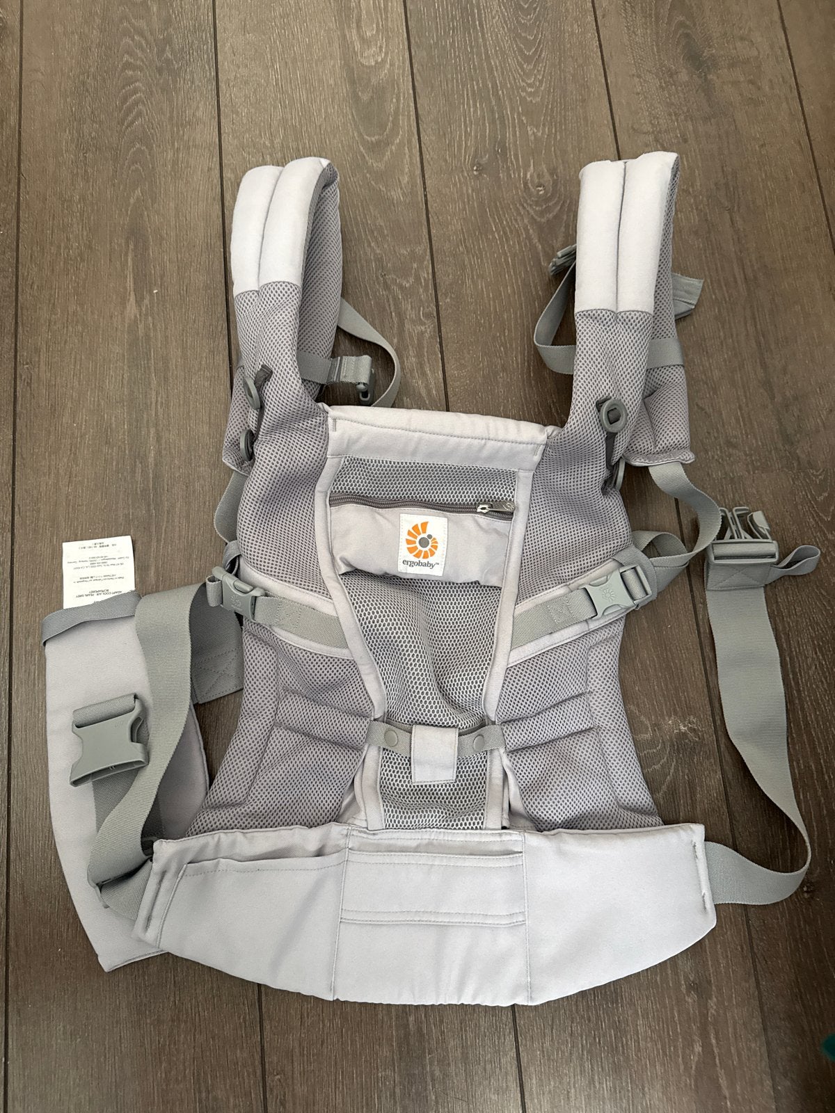 Ergobaby Adapt SoftFlex Mesh Draagzak - Pearl Grey, Overige merken, Ophalen of Verzenden, Zo goed als nieuw, Buik, Rug of Zij