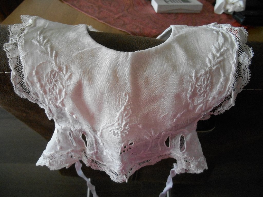 2 prachtige antieke slabbertjes pop, Antiek en Kunst, Antiek | Speelgoed, Ophalen of Verzenden