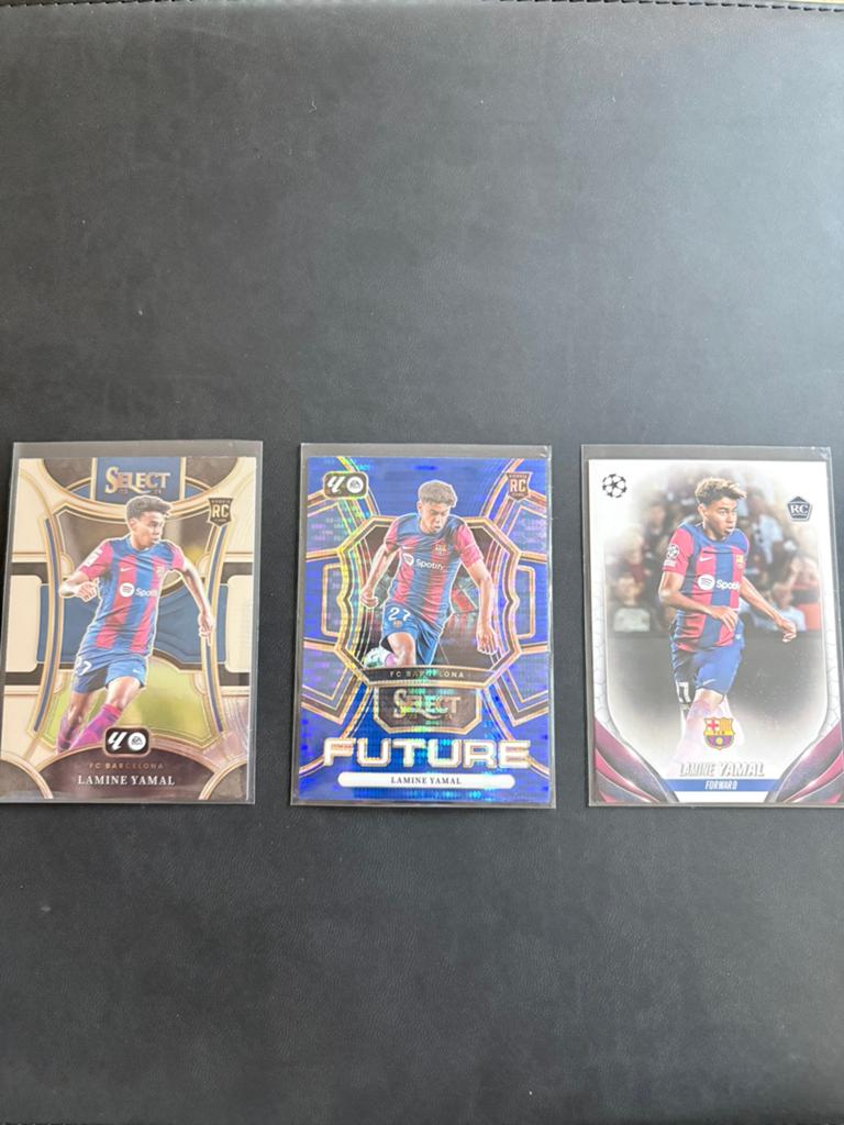 3 Cards Lamine Yamal RC, Ophalen of Verzenden, Zo goed als nieuw, Plaatje
