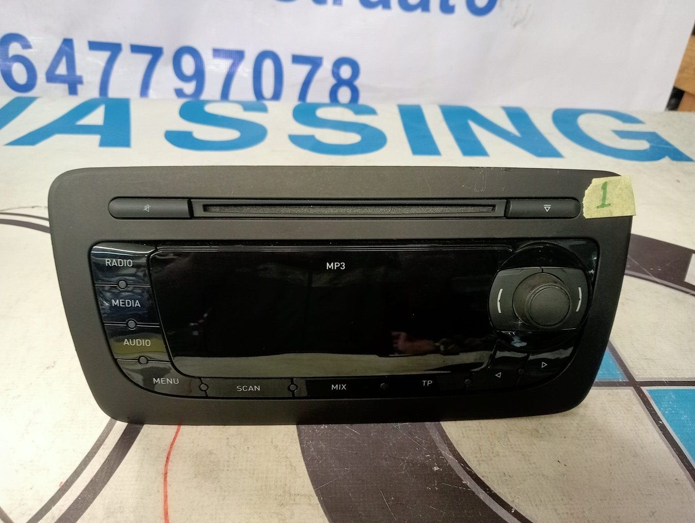 seat ibiza auto radio W06J1035153G, Gebruikt, -, -, Ophalen of Verzenden