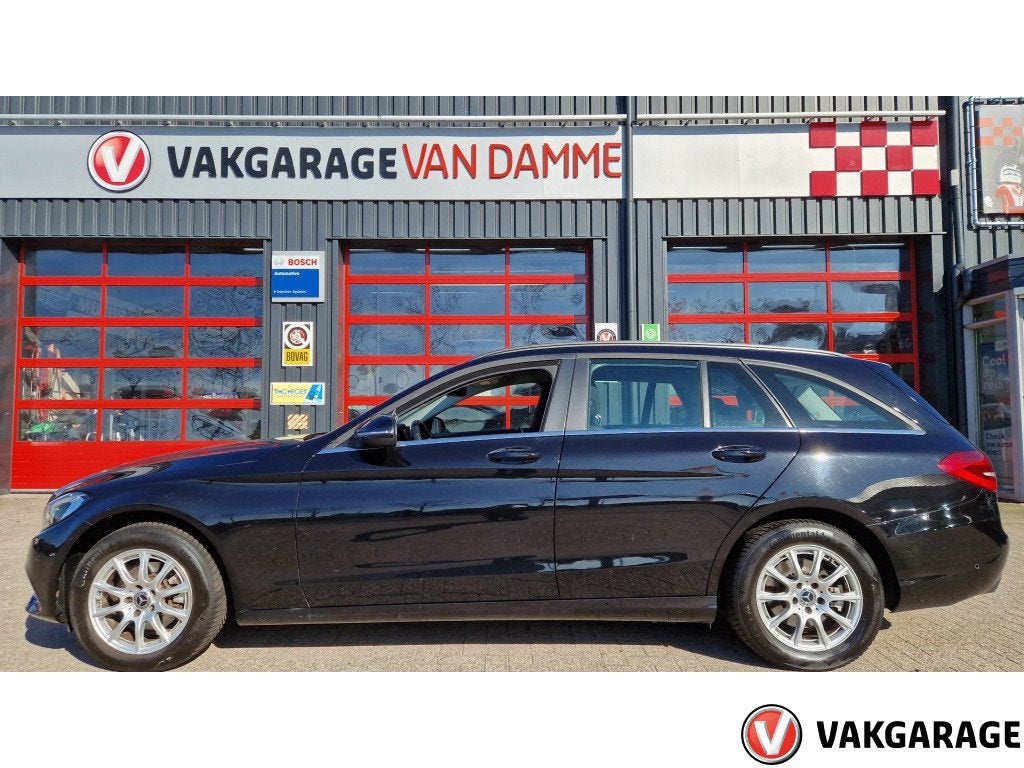 Mercedes-Benz C-Klasse Estate Chigue 160 Premium (bj 2017), Auto's, Keurmerk '100% Onderhouden', Achterwielaandrijving, 4 cilinders
