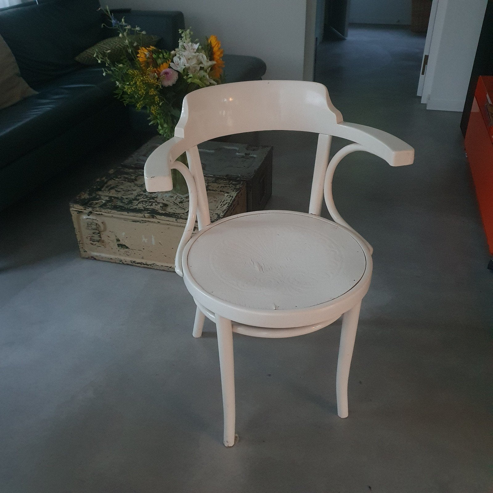 Thonet wit. Stoel. Lage prijs ivm grote opruiming, Ophalen of Verzenden