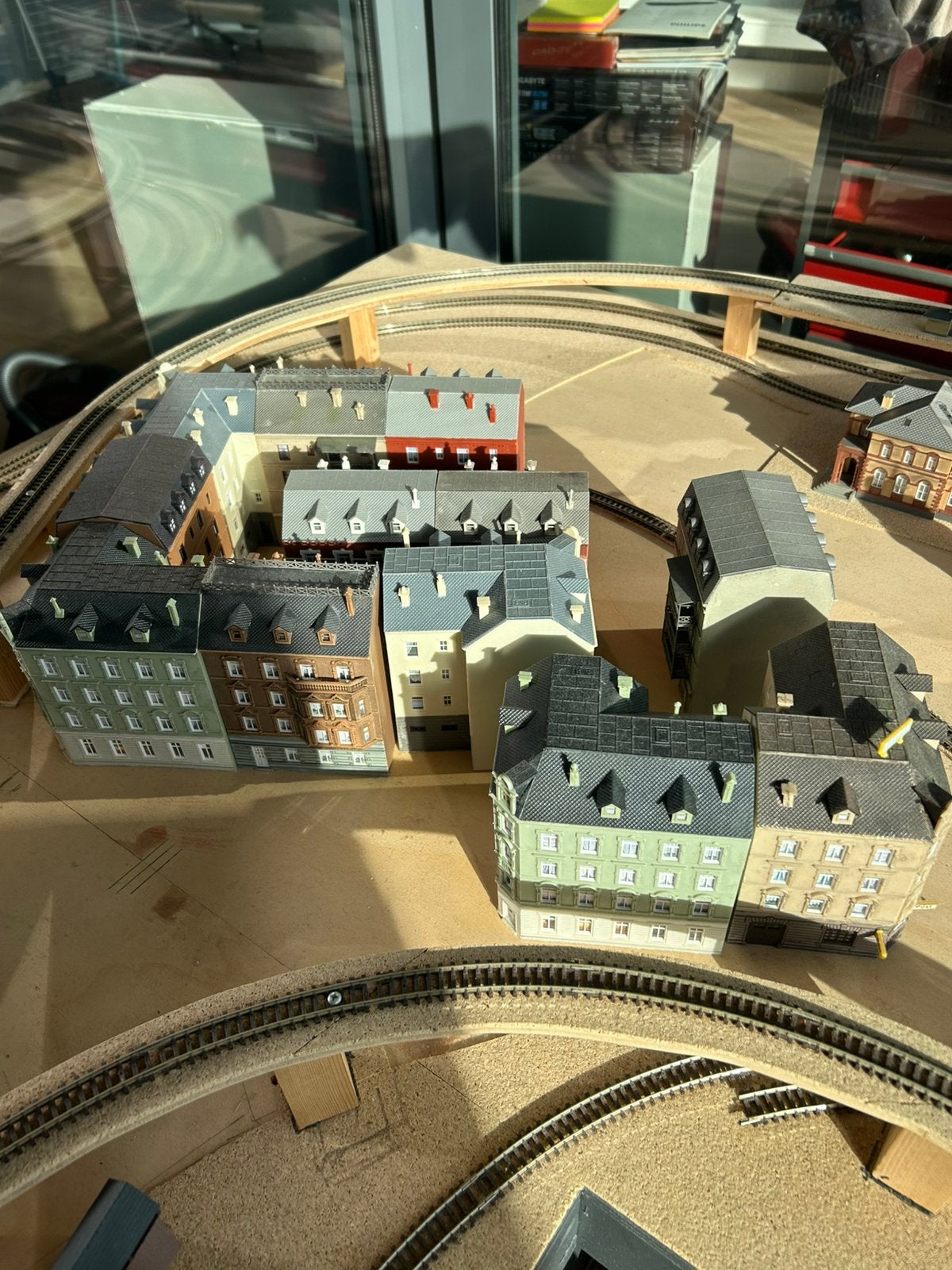 Zeer complete verzameling modeltreinen en nog veel meer, Hobby en Vrije tijd, Modeltreinen | H0, Ophalen, Zo goed als nieuw, Rails