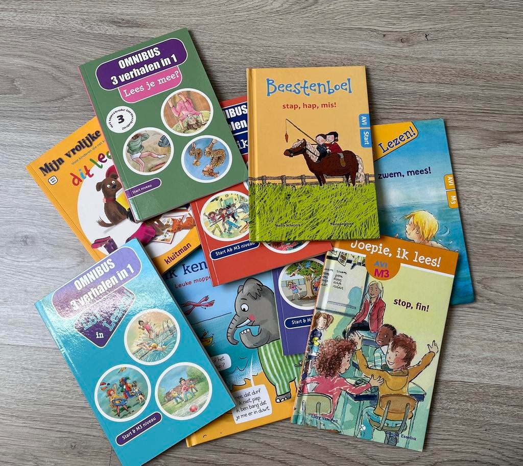 Diverse boeken om zelf te lezen - AVI start en M3, Boeken, Ophalen of Verzenden, Zo goed als nieuw, Fictie algemeen