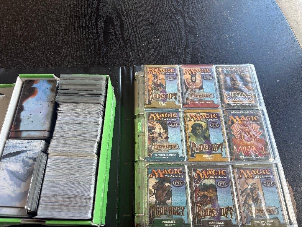 Mooie Mtg Verzameling Mix vintage en modern, Ophalen, Gebruikt, Meerdere kaarten, Foil