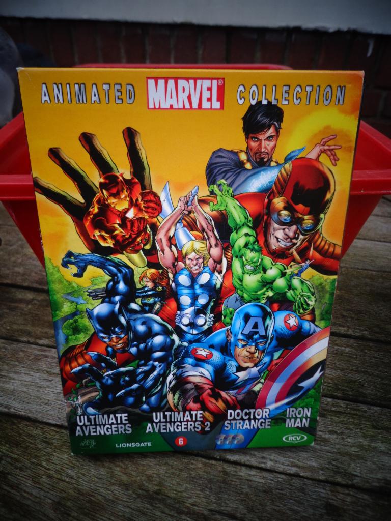 Animated marvel collection - dvd, Vanaf 12 jaar, Ophalen of Verzenden, Zo goed als nieuw, Amerikaans