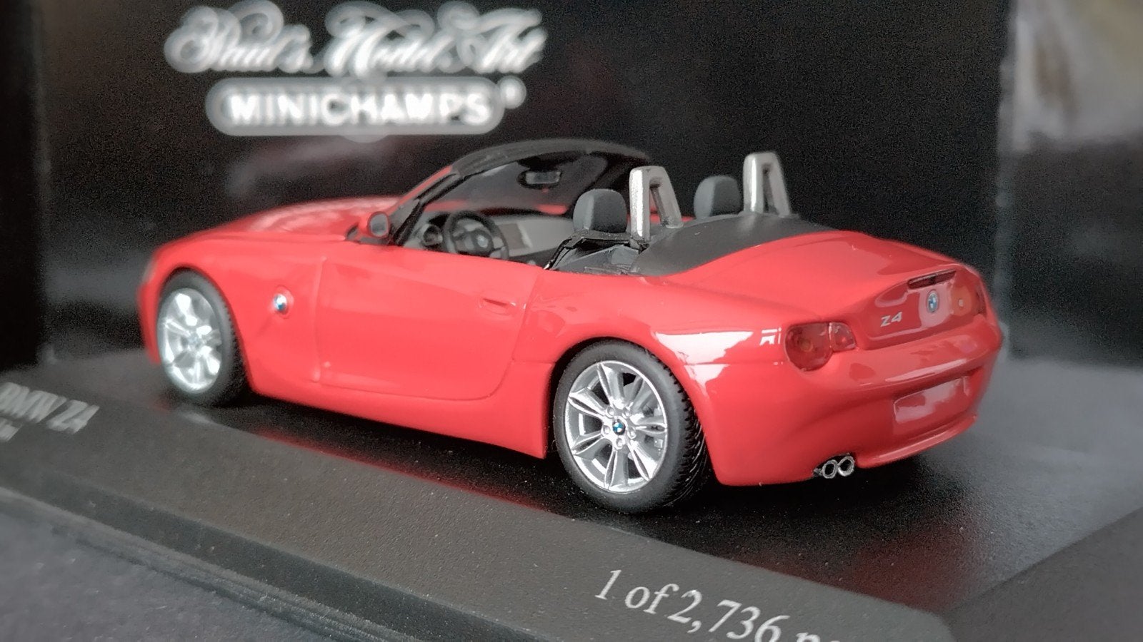 BMW Z4 Roadster 1:43 Minichamps Pol, Auto, Verzenden, ., Nieuw