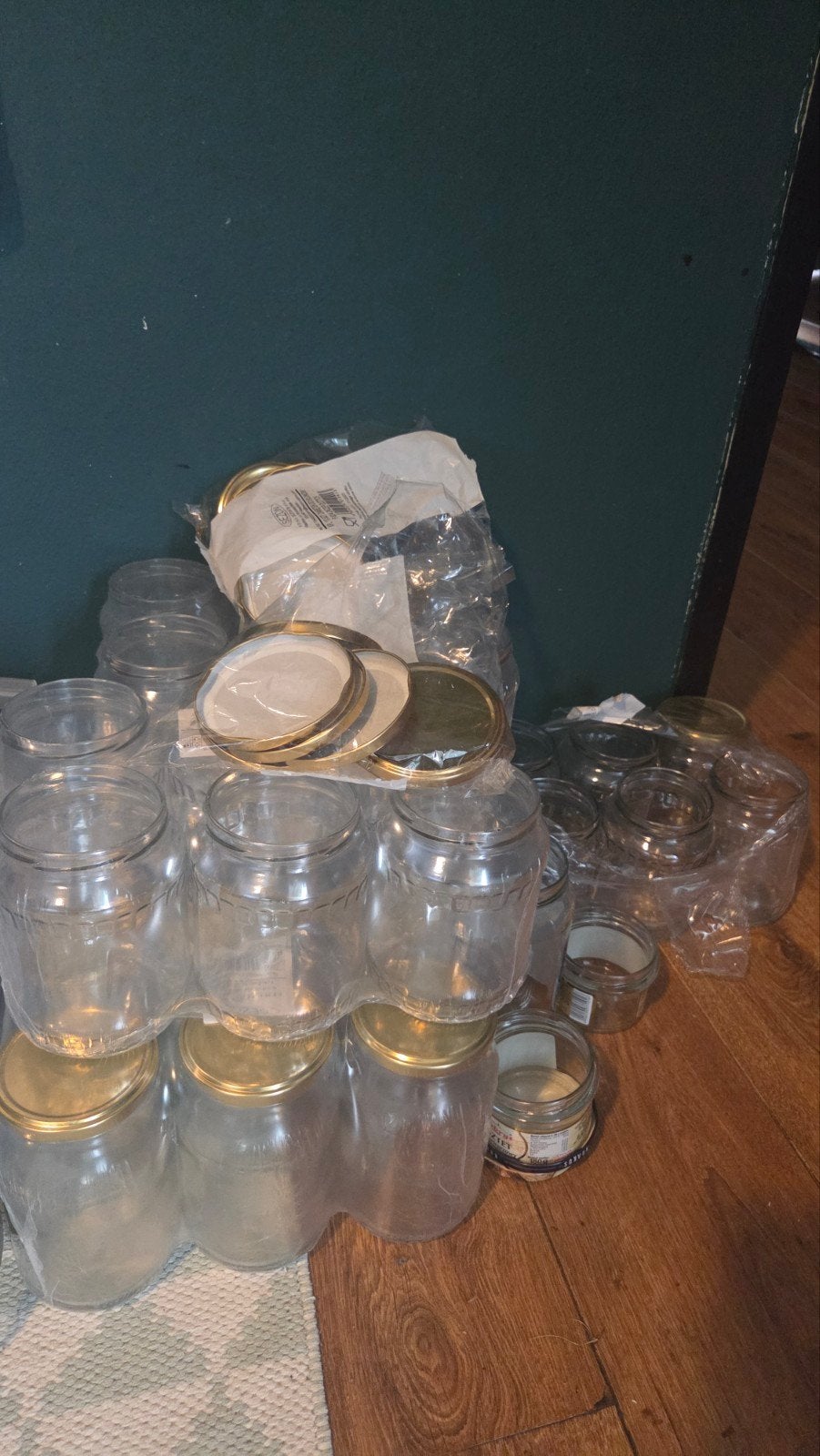 Glazen potten met deksel - Ideaal voor bewaren of inmaken, Ophalen, Glas, Nieuw, Voorraadpot