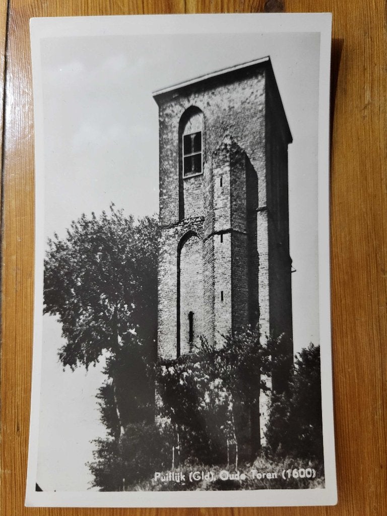 ansicht PUIFLIJK Oude Toren 1600, Ophalen of Verzenden, Voor 1920, Gelderland