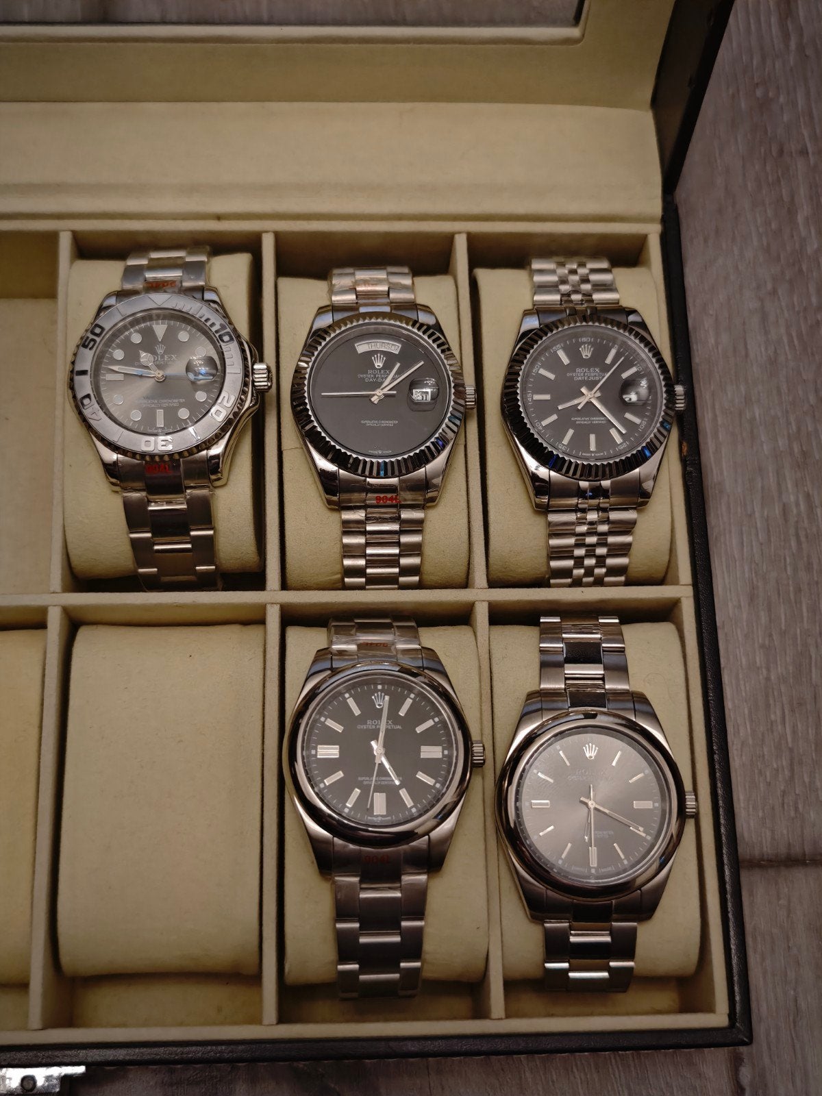 R0LEX Horloges, Sieraden, Tassen en Uiterlijk, Horloges | Heren, Staal, Polshorloge, Nieuw, Ophalen of Verzenden