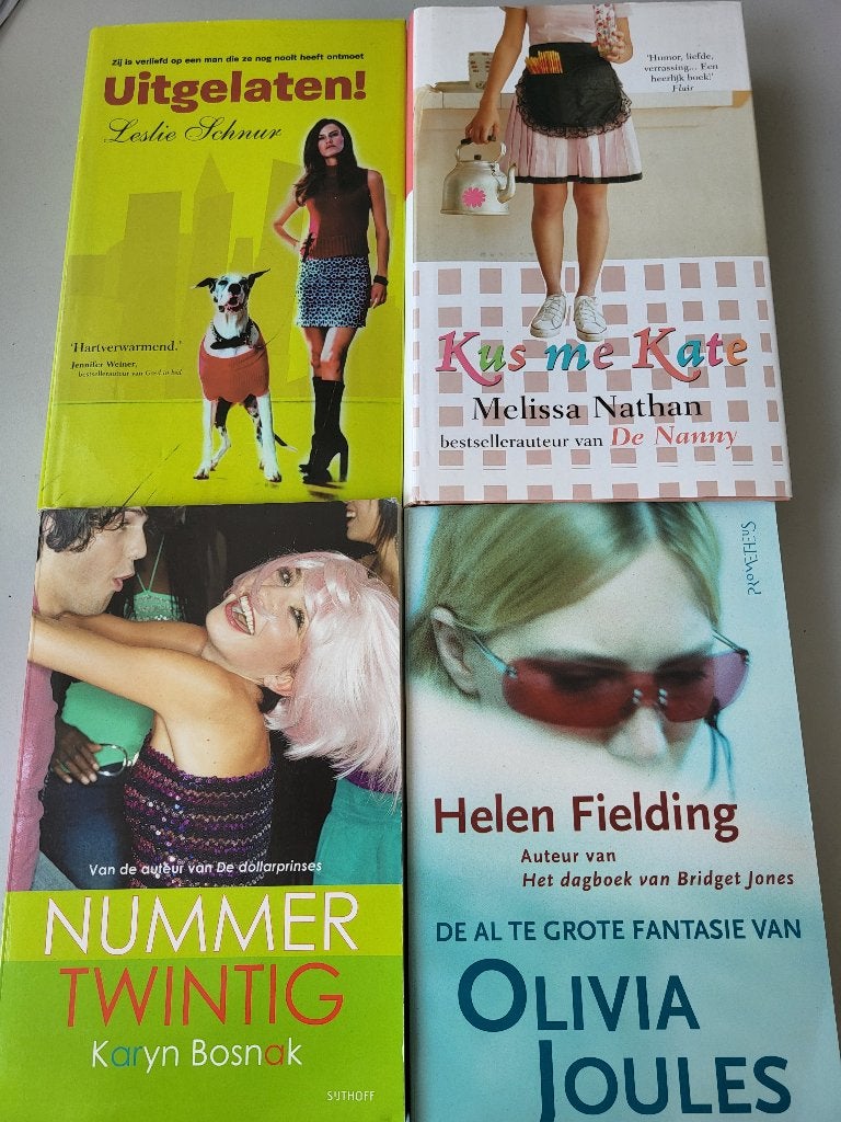 Pakket met 4 boeken, Ophalen of Verzenden, Zo goed als nieuw, Diverse auteurs