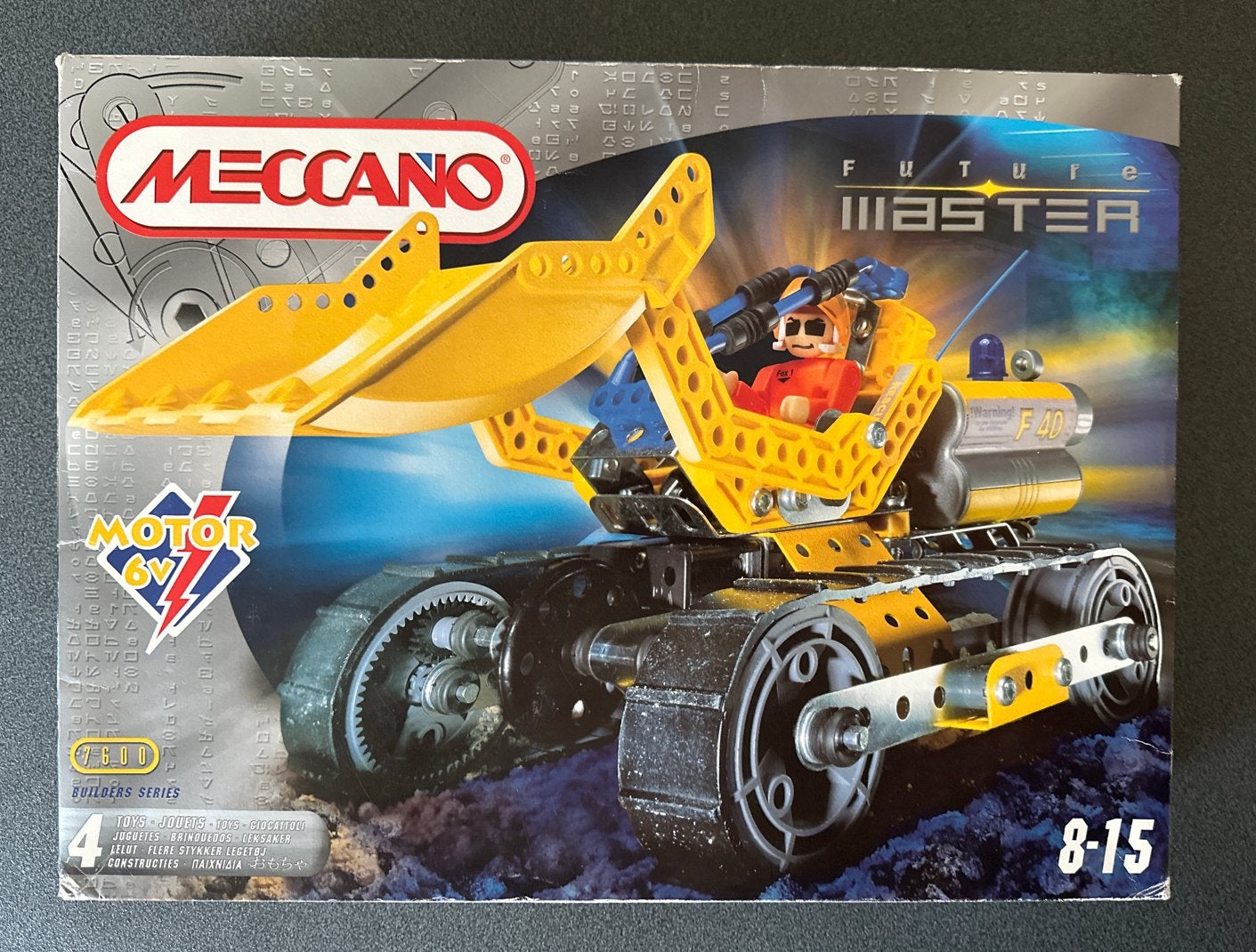 Meccano Future Master 7500 met motor (8-15 jaar), Ophalen of Verzenden, Nieuw, Overige merken
