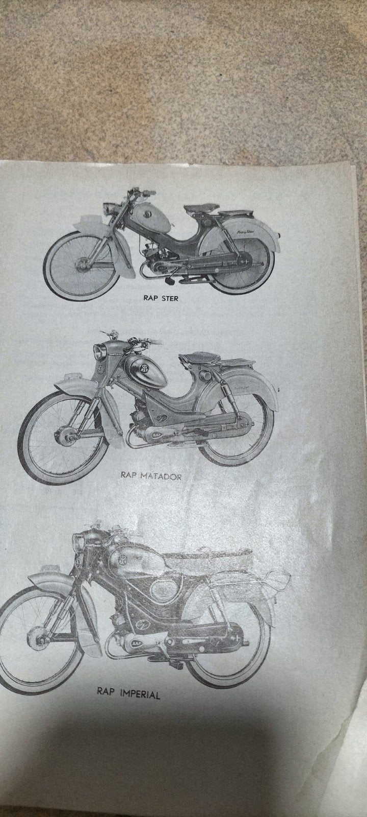 Werkplaatsboekje Rap bromfiets 2 en 3 versnellingen, Ophalen of Verzenden, Gebruikt, Overige typen, Rap