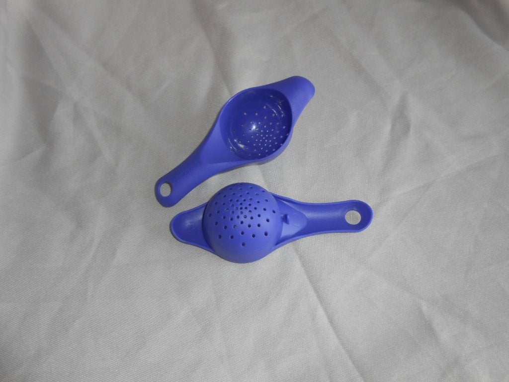 Tupperware Mini vergiet zeefje Paars NIEUW, Ophalen of Verzenden, Nieuw, Paars, Overige typen