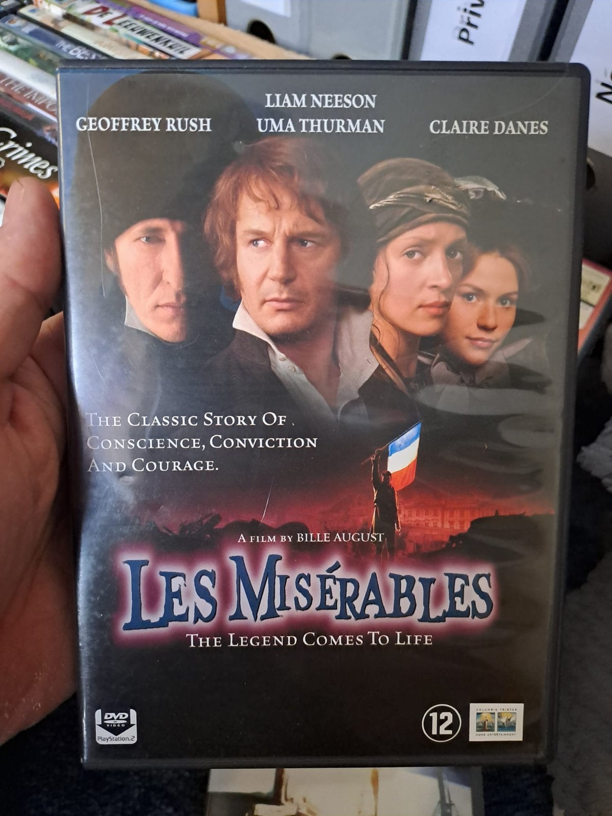 Les Miserables (dvd), Alle leeftijden, Verzenden, Zo goed als nieuw