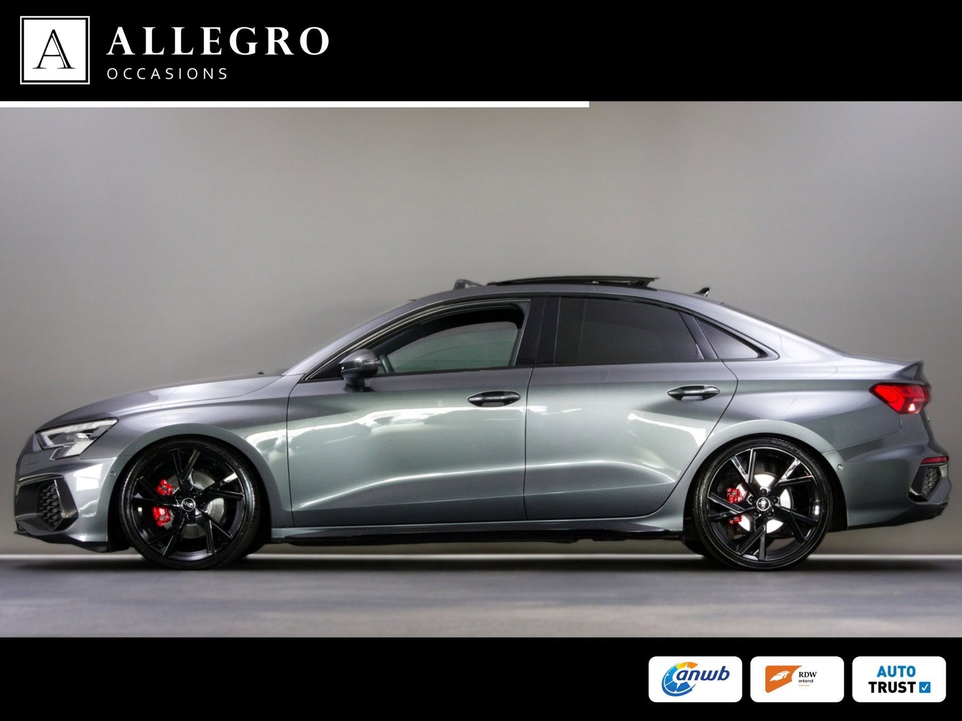 Audi A3 Limousine 35 TFSI Edition One (RS-STOELEN, ADAPTIVE, Auto's, Dealer onderhouden, 4 cilinders, 150 pk, 690 kg