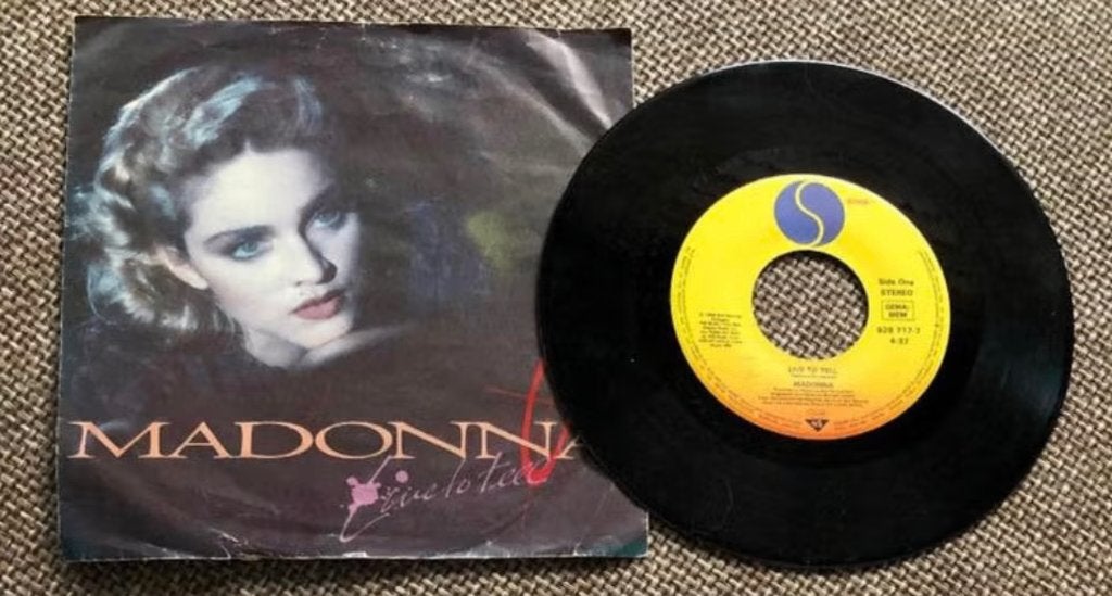 Vinyl Singeltje Madonna 1986, Ophalen of Verzenden, Zo goed als nieuw, Pop