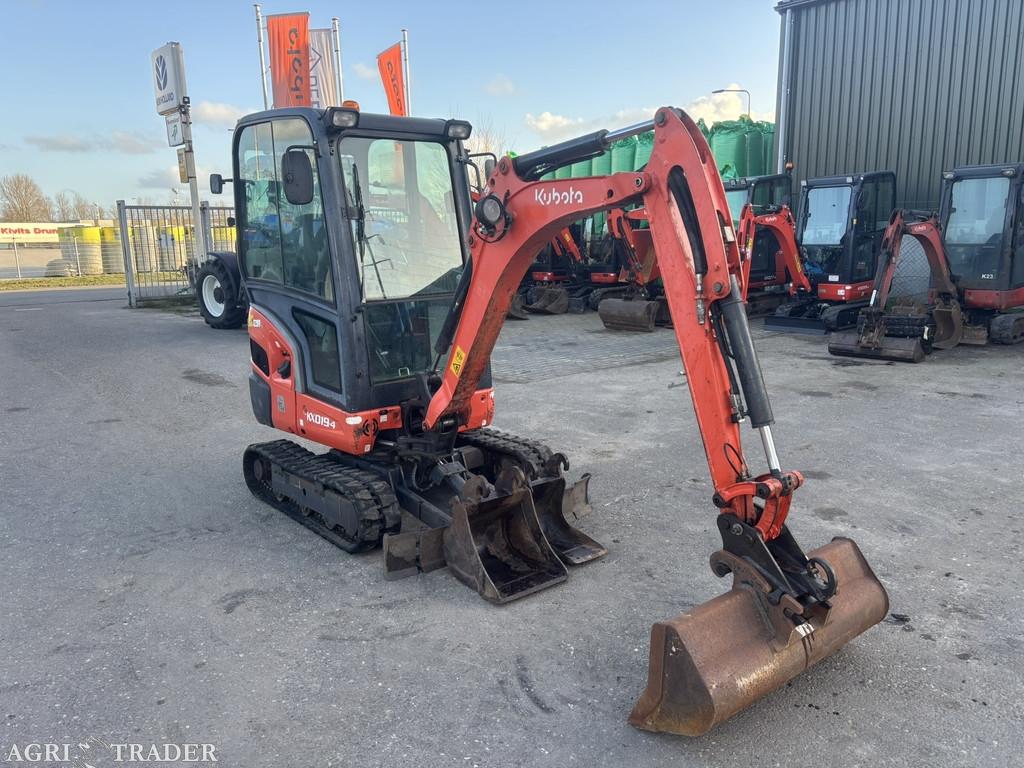KUBOTA KX019-4 GL, Zakelijke goederen, Machines en Bouw | Kranen en Graafmachines, Graafmachine, Ophalen of Verzenden