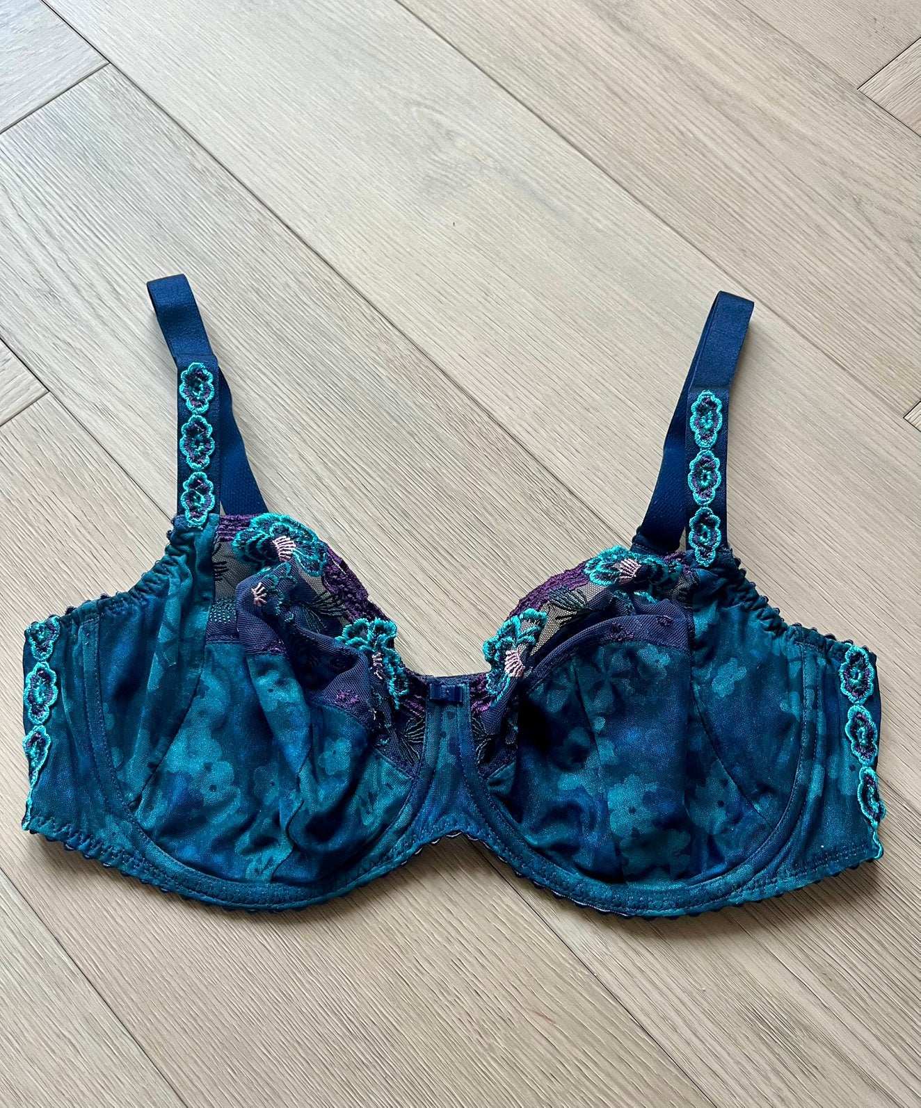 Prima Donna 85D Blauw Bloem FullCup (LEES BESCHRIJVING), Blauw, Ophalen of Verzenden, BH