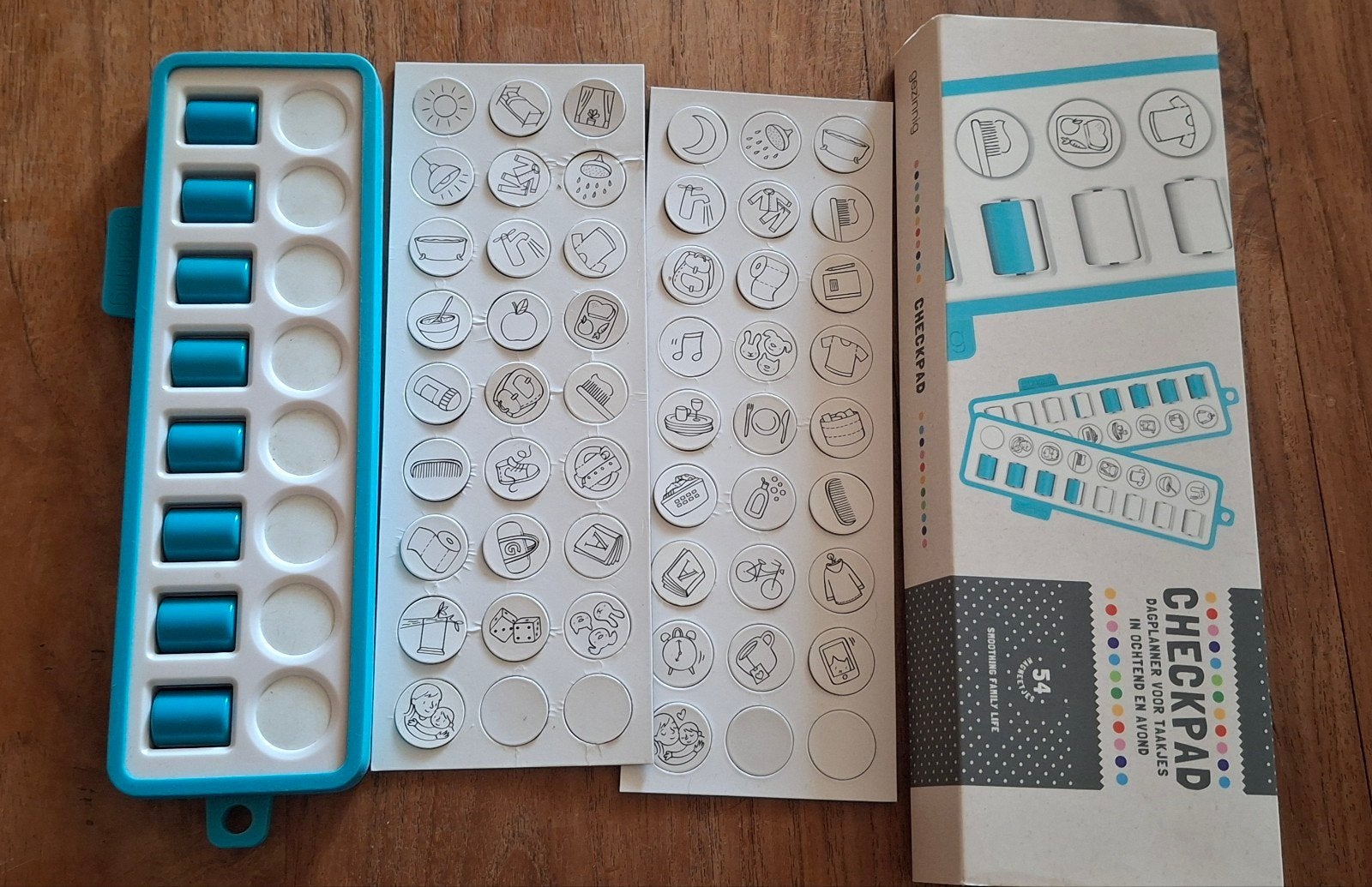 Checkpad Dagplanner, Ophalen of Verzenden, Gebruikt, Ontdekken