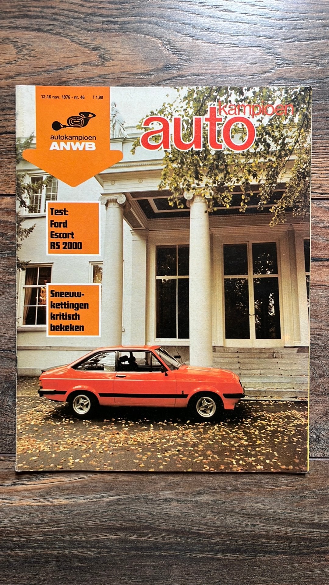 Auto Kampioen 1976: Test Ford  Escort RS 2000 (Mk2), Ophalen of Verzenden, Gelezen, Algemeen