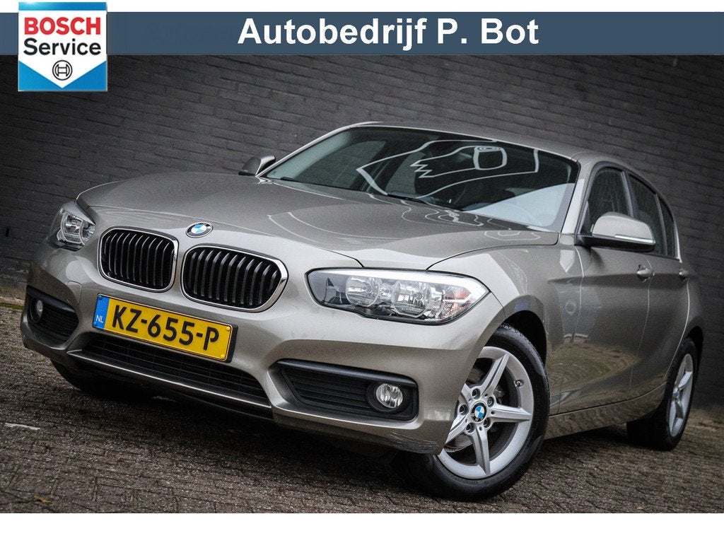 BMW 1-serie 116i v. 11.950,- NU 10.950,- (bj 2017), Auto's, BMW, 1-Serie, LED verlichting, Origineel Nederlands, 3 cilinders