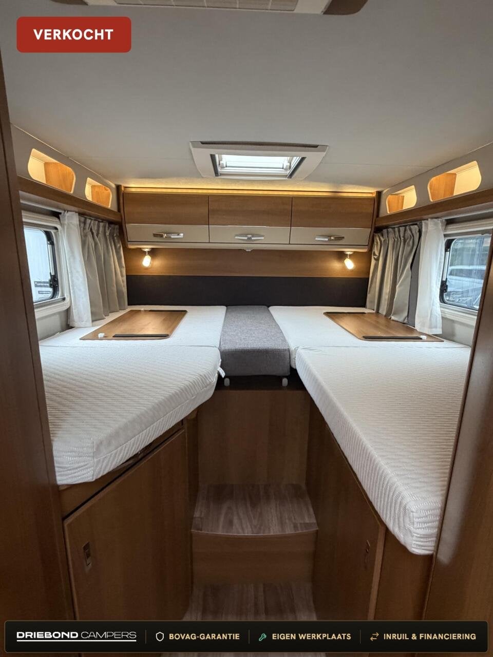 Knaus 650 MEG Platinum Enkele Bedden Levelsysteem Lithium 2X, 7 tot 8 meter, Bedrijf, Airconditioning, 7 tot 8 meter