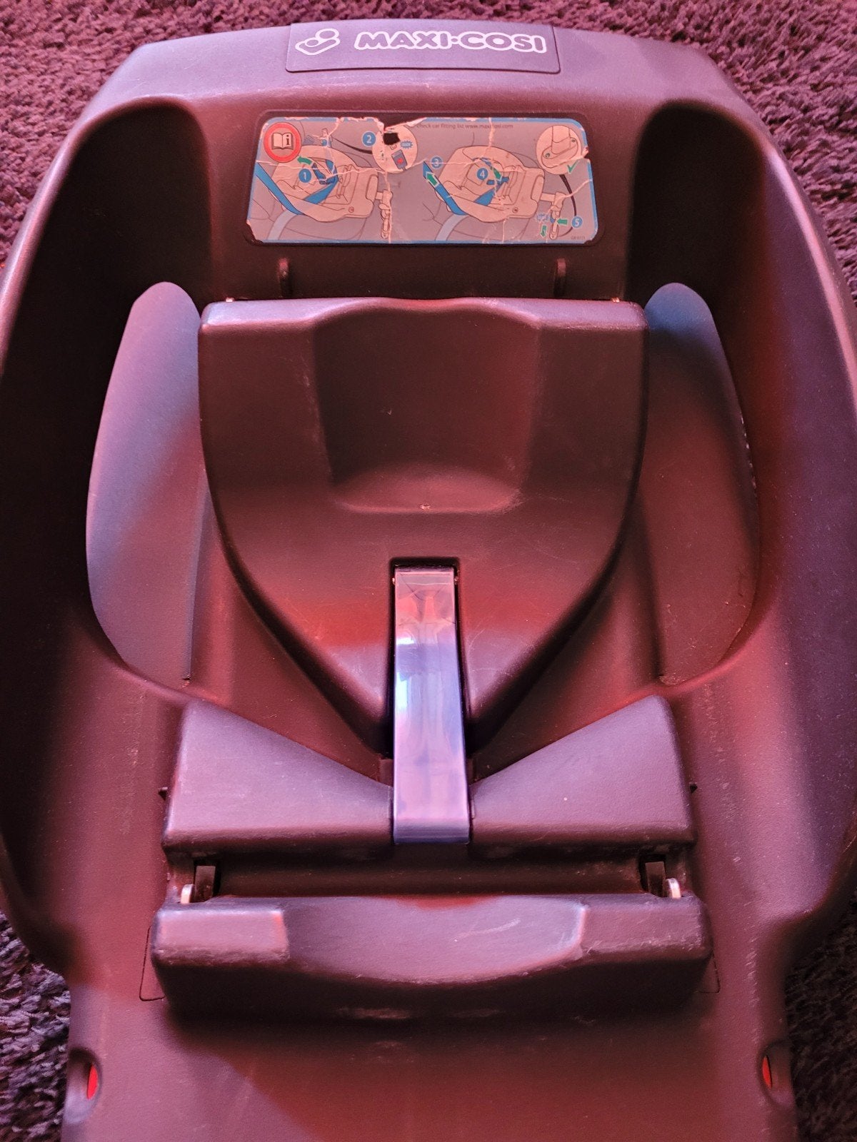iso fix voor de gewone gordel, Ophalen of Verzenden, 0 t/m 13 kg, Maxi-Cosi, Gebruikt