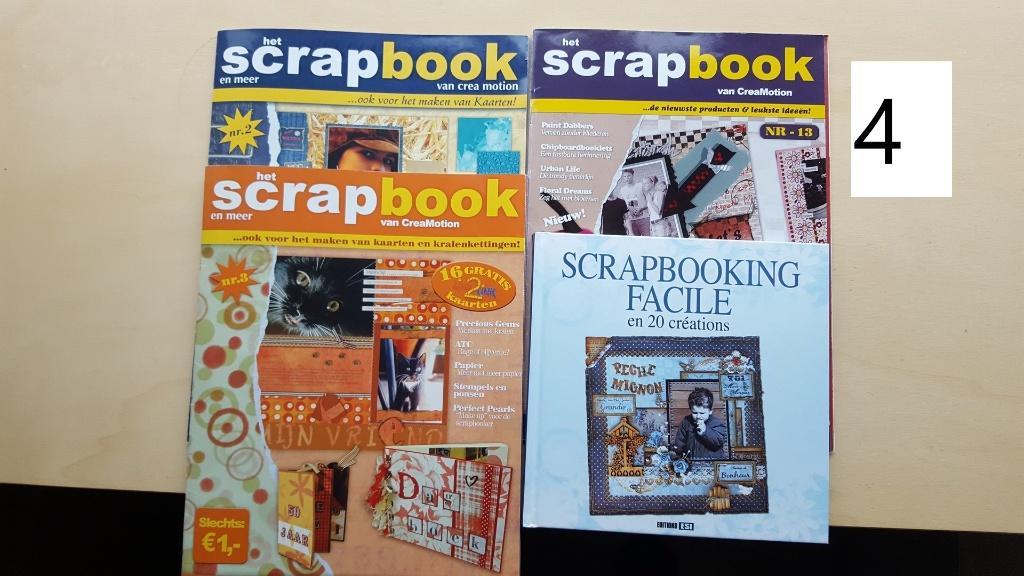 Scrapbook adv. 4. 4 bladen., Hobby en Vrije tijd, Scrapbooking, Ophalen of Verzenden, Nieuw, Album of Boek, Scrap