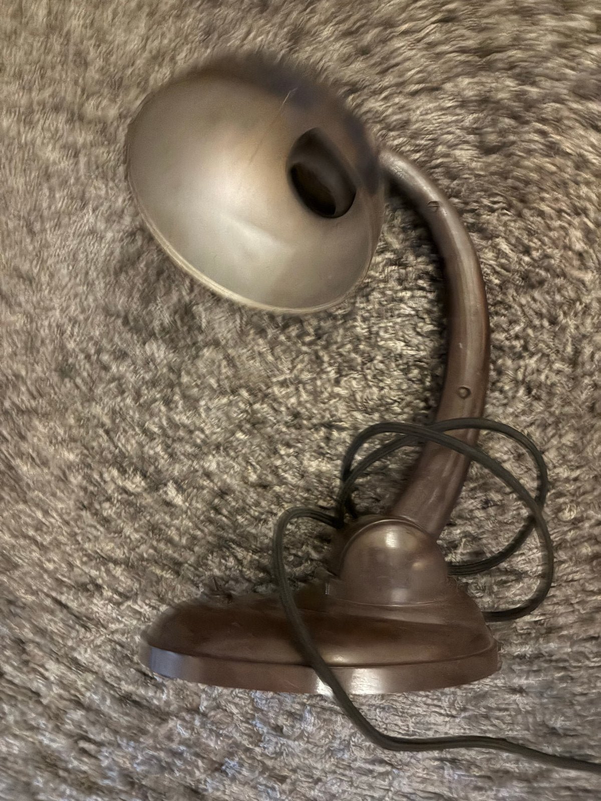 Antieke Bakeliet bureaulamp, Ophalen of Verzenden
