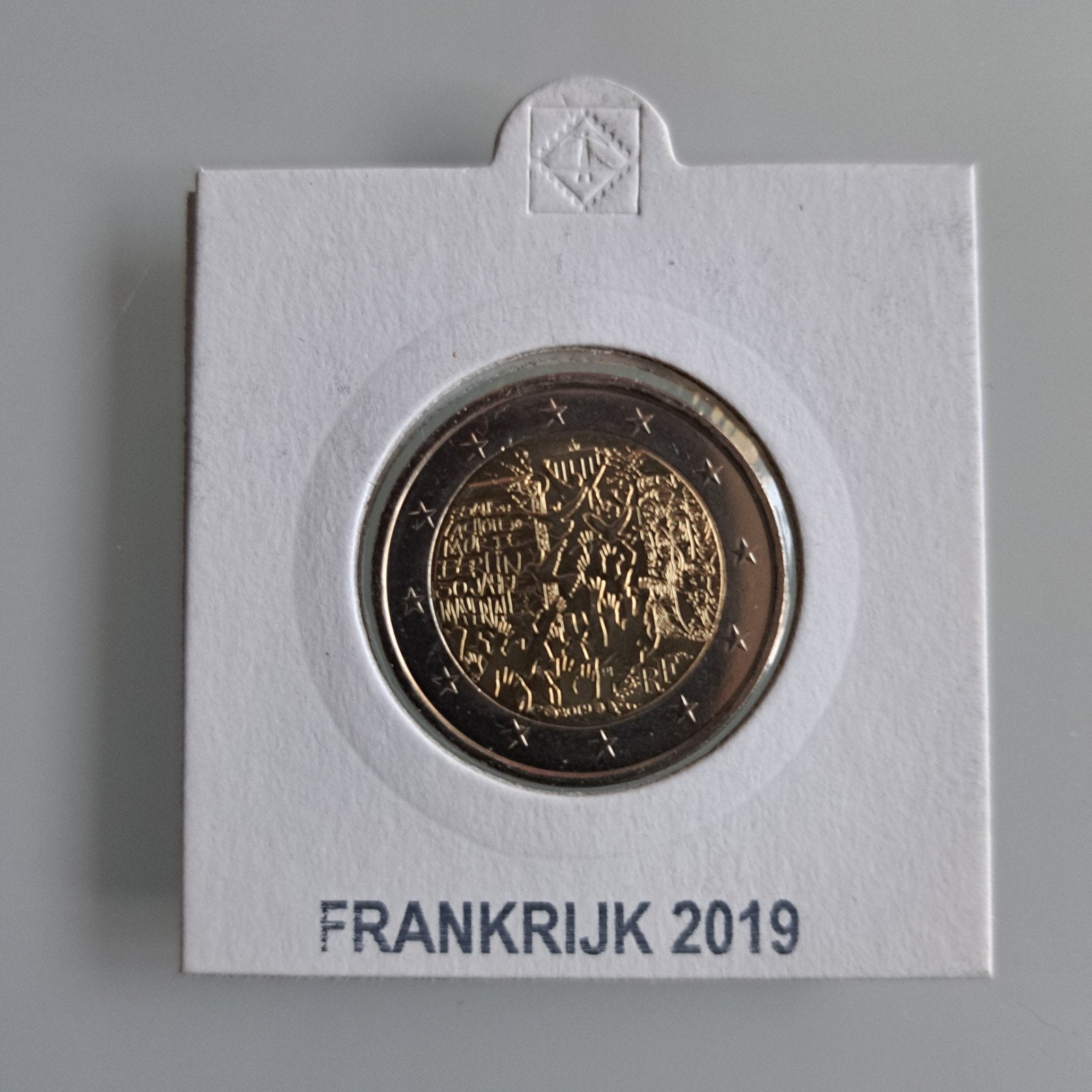 Frankrijk 2 euro 2019 Berlijnse Muur unc, Postzegels en Munten, Munten | Europa | Euromunten, Ophalen of Verzenden, Frankrijk