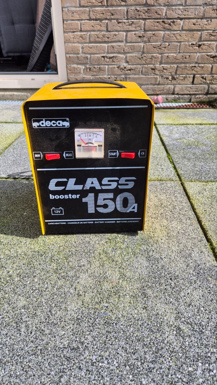 auto-acculader, Gebruikt