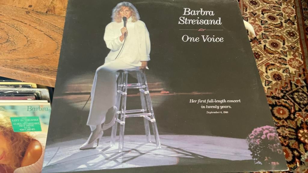 Barbra Streisand. One voice, Cd's en Dvd's, Vinyl | Pop, Ophalen of Verzenden, Zo goed als nieuw, Overige formaten