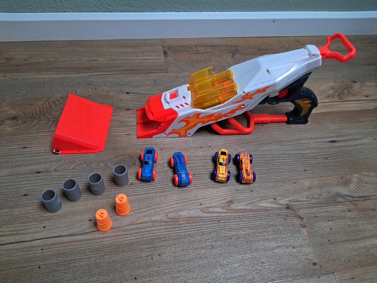 nerf nitro auto's afschieten, Ophalen of Verzenden, Zo goed als nieuw