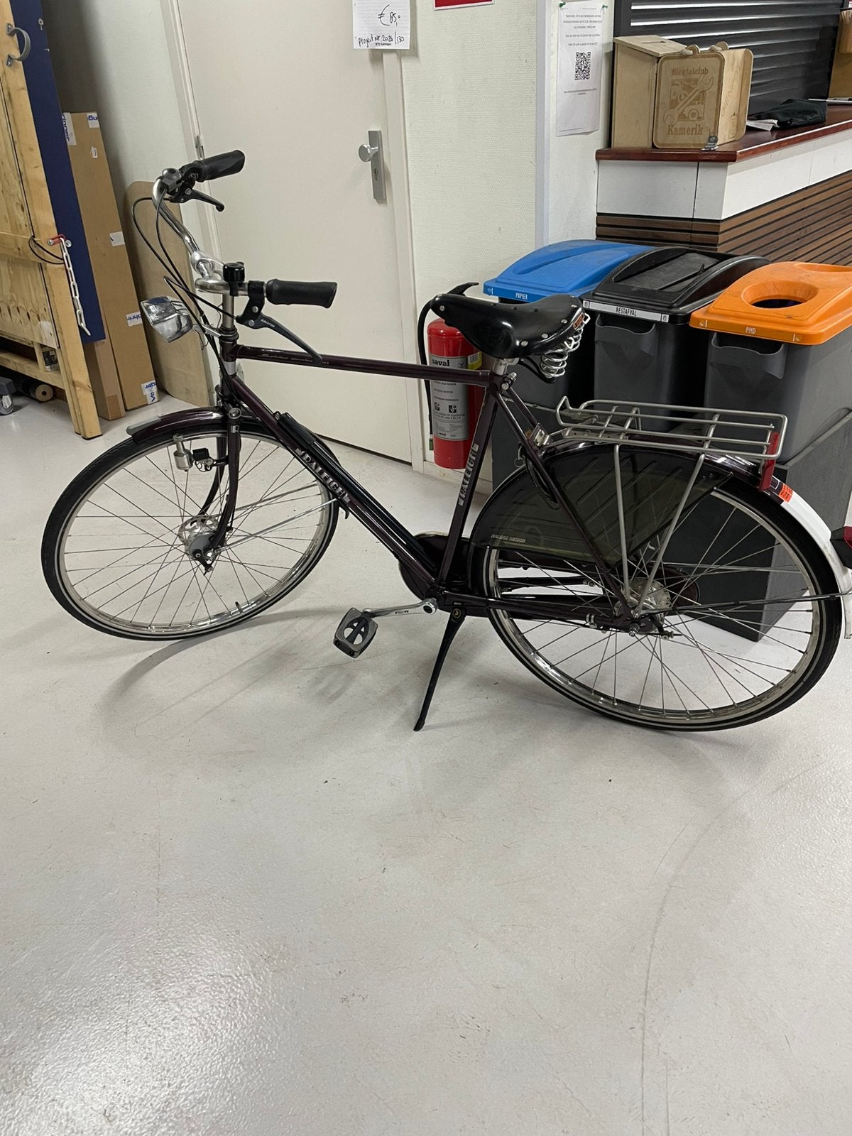 Goede Raleigh Retro herenfiers, 28 inch met frame 56cm, Fietsen en Brommers, Gebruikt, Versnellingen, Ophalen, Overige merken