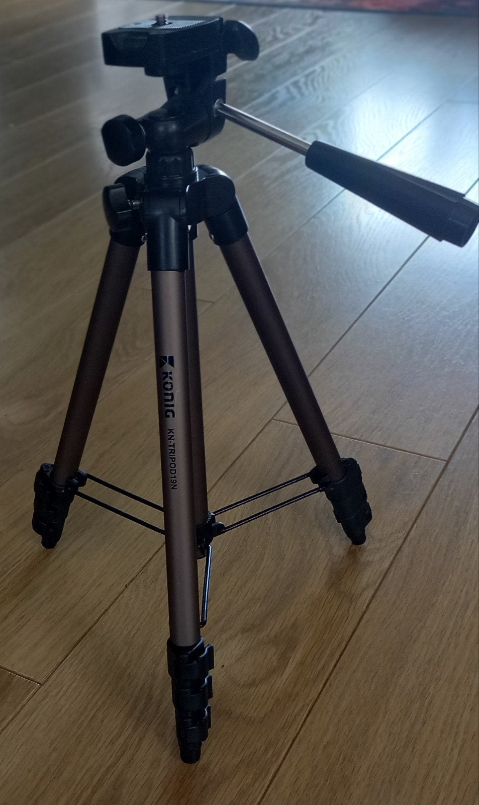 König KATPOD19N Statief - Gebruikt, Gebruikt, Overige merken, 125 cm of minder, Met waterpas