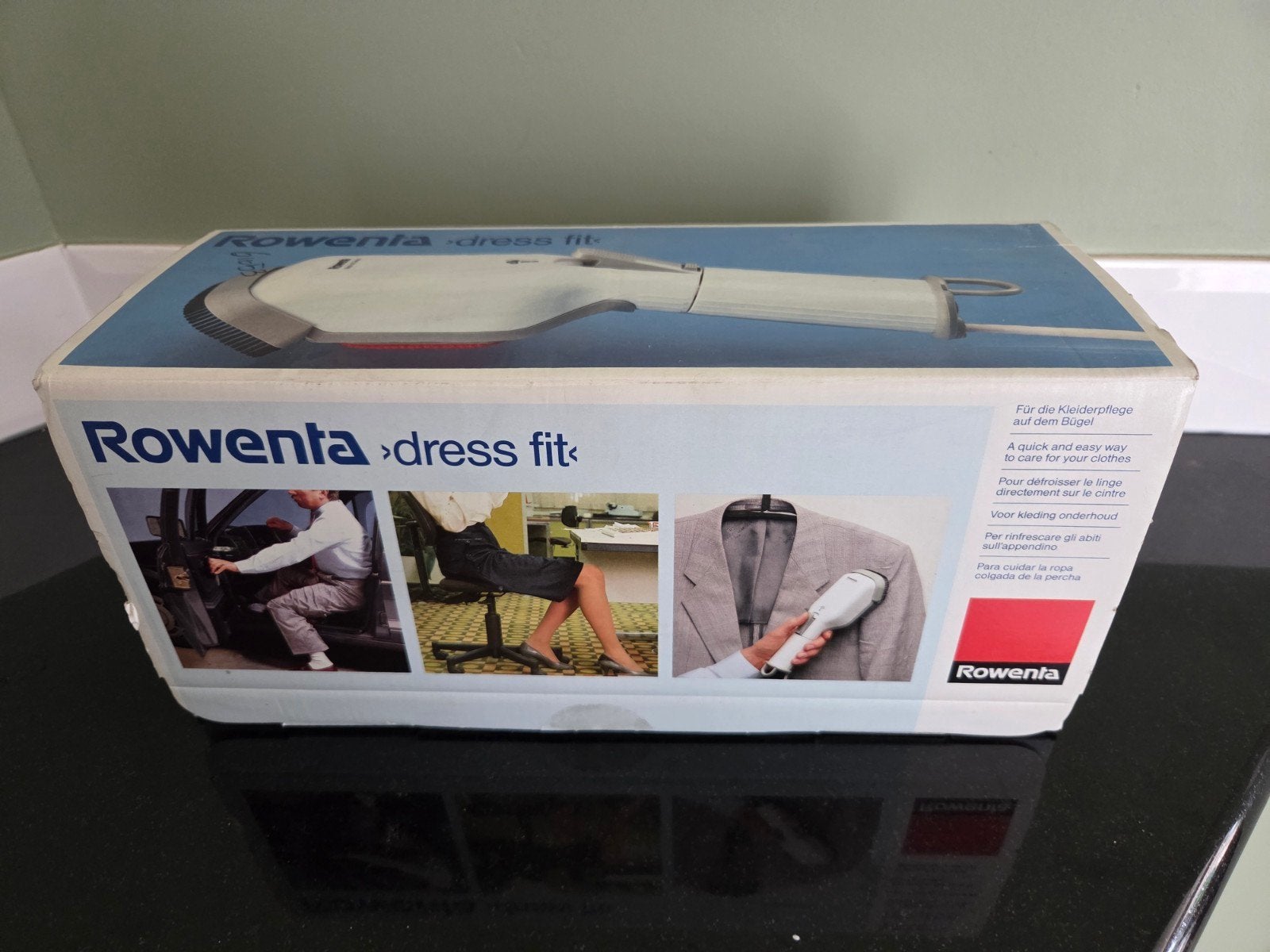 Rowenta Dress Fit Stoom Kleding Reiniger - Nieuw, Ophalen of Verzenden, Nieuw, Strijkijzer met snoer