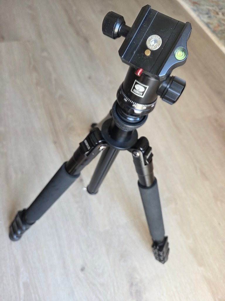 Sirui tripod statief, Ophalen, Gebruikt, Driepoot, Met balhoofd