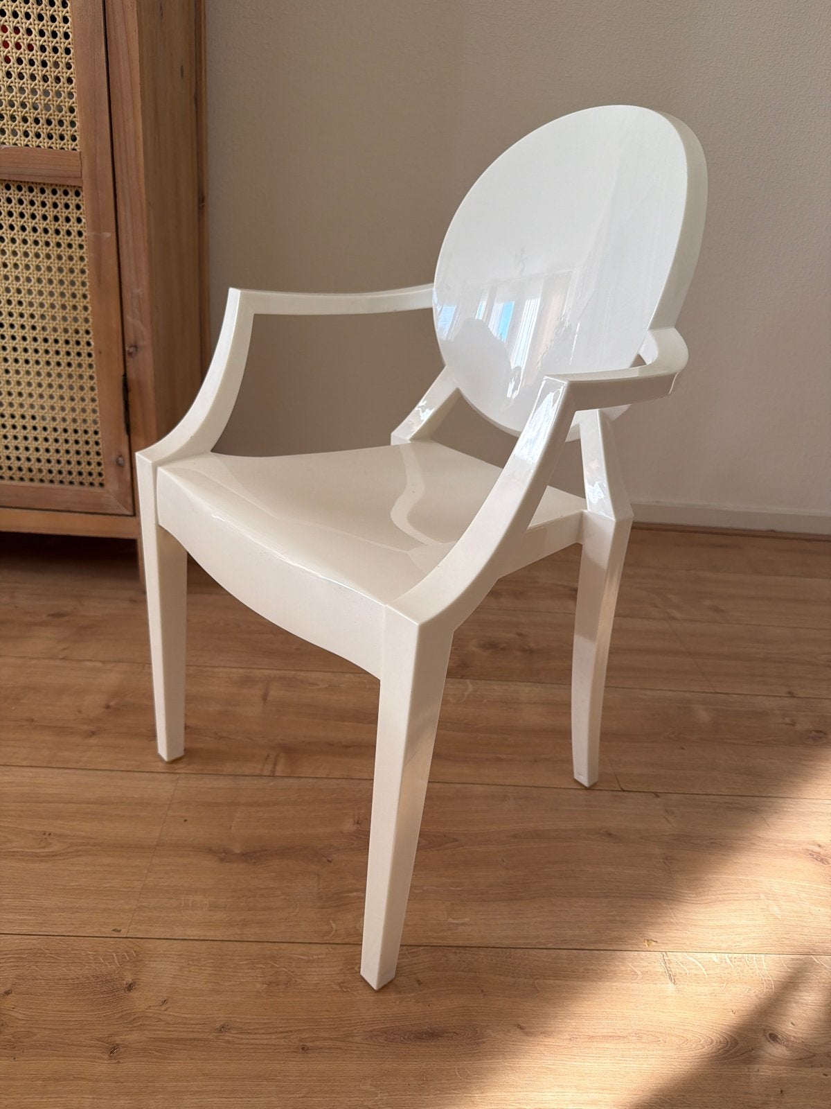 Lou Lou Ghost kinderstoel - Kartell design, Ophalen, Kunststof, Wit, Zo goed als nieuw