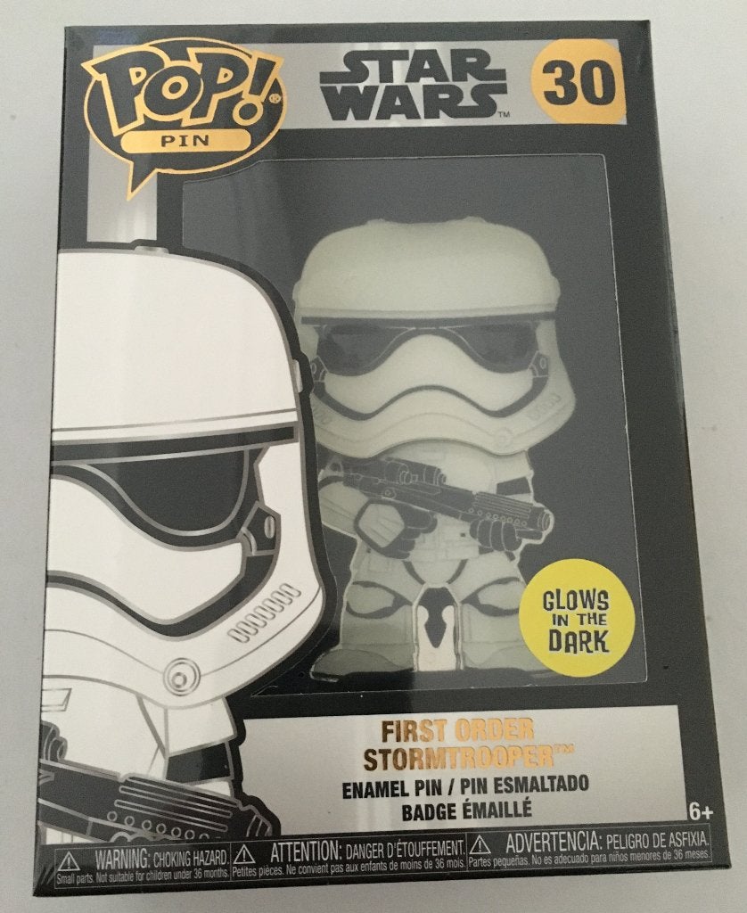 Star Wars Glows in the Dark Pin 28 + 30, Verzamelen, Star Wars, Ophalen of Verzenden, Nieuw, Actiefiguurtje