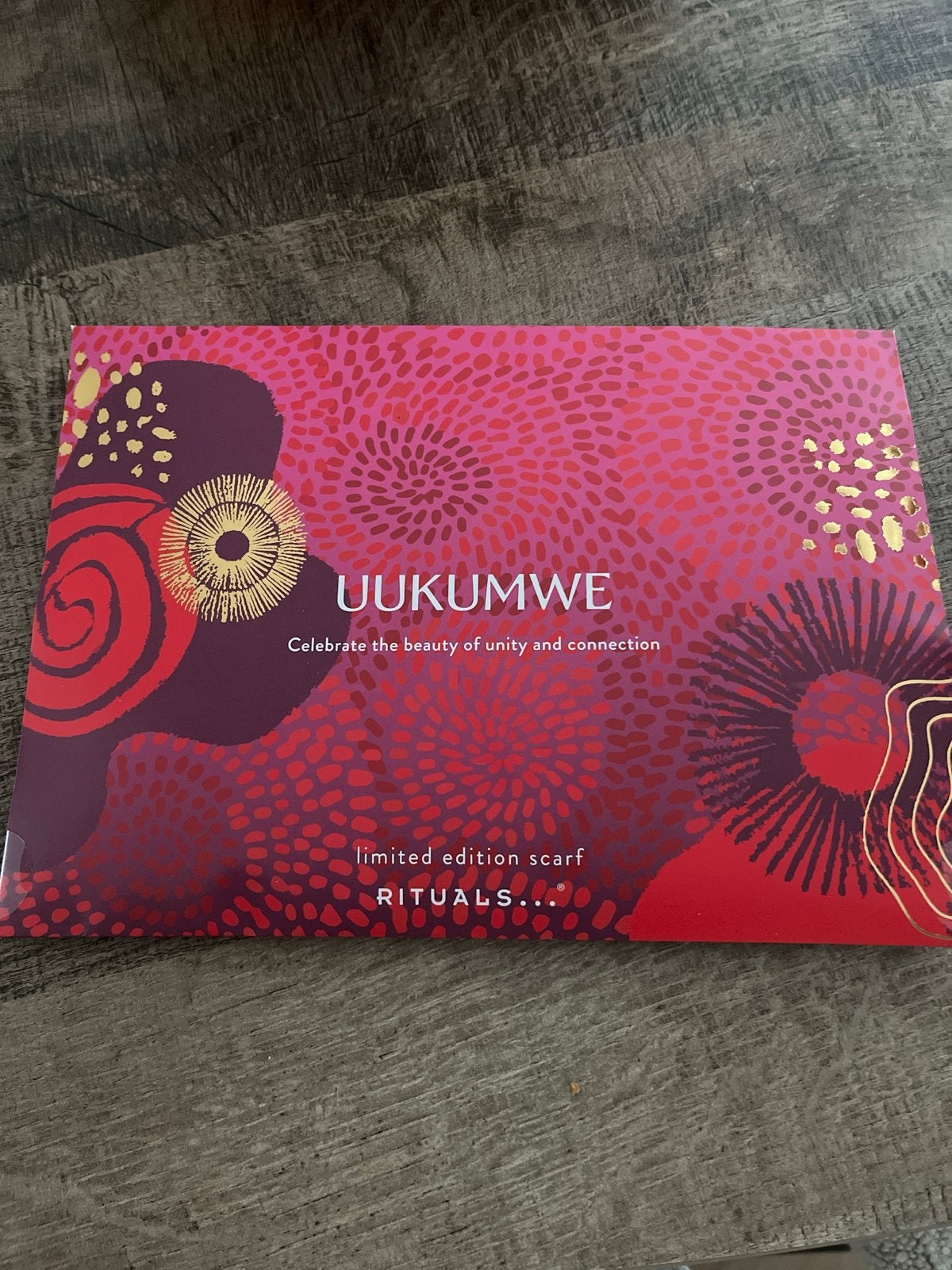Rituals Uukumwe Limited Edition Sjaal, Ophalen of Verzenden, Nieuw, Sjaal