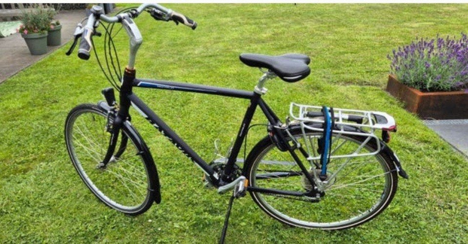 Batavus Tourmelet Herenfiets - Framemaat 61, Fietsen en Brommers, Fietsen | Dames | Damesfietsen, Gebruikt, Velgrem, Versnellingen
