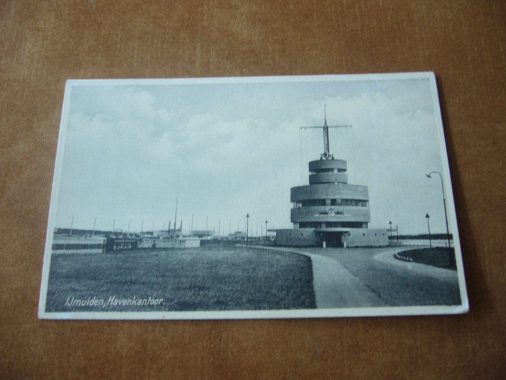 IJMUIDEN  =  HAVENKANTOOR, Ophalen of Verzenden, 1920 tot 1940, Ongelopen, Noord-Holland