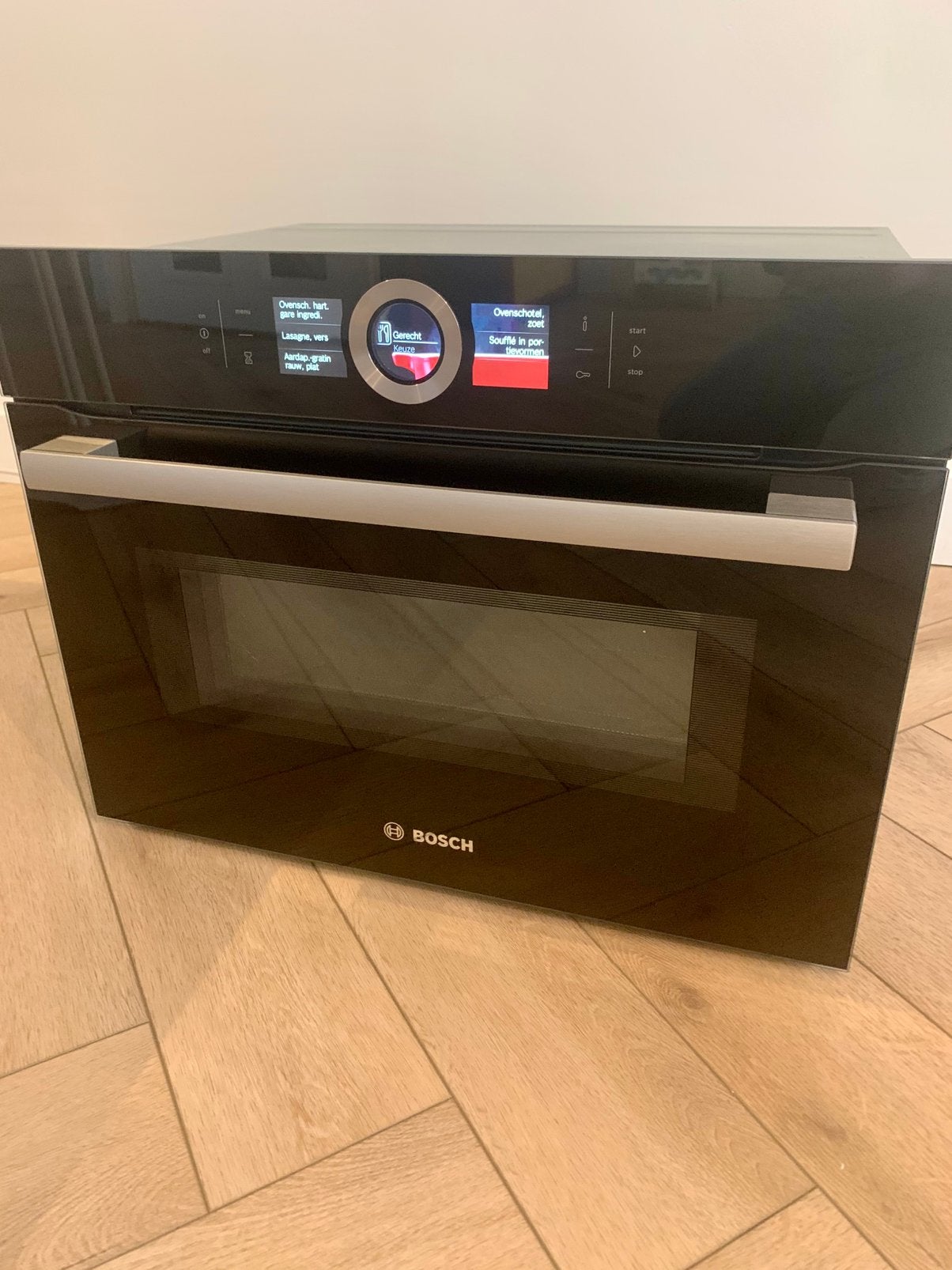 Luxe Bosch combi oven / magnetron, Ophalen, Zo goed als nieuw, Oven, Inbouw