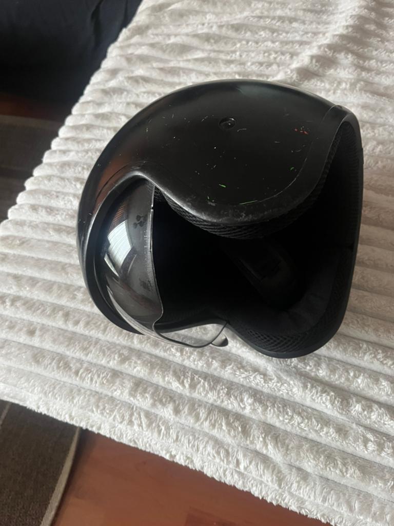 Scooter helm maat M, Fietsen en Brommers, Brommerhelmen, Ophalen of Verzenden