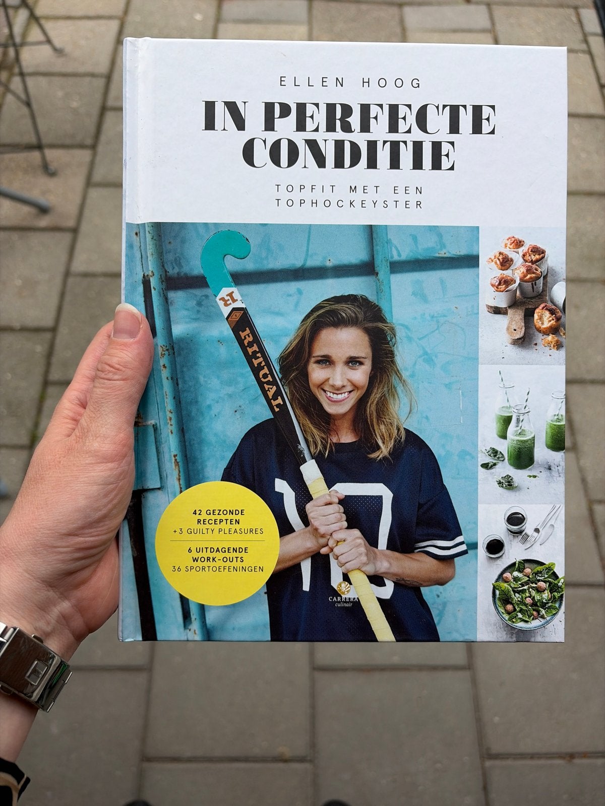 In Perfecte Conditie - Ellen Hoog (kookboek), Ophalen of Verzenden, Zo goed als nieuw, Dieet en Voeding