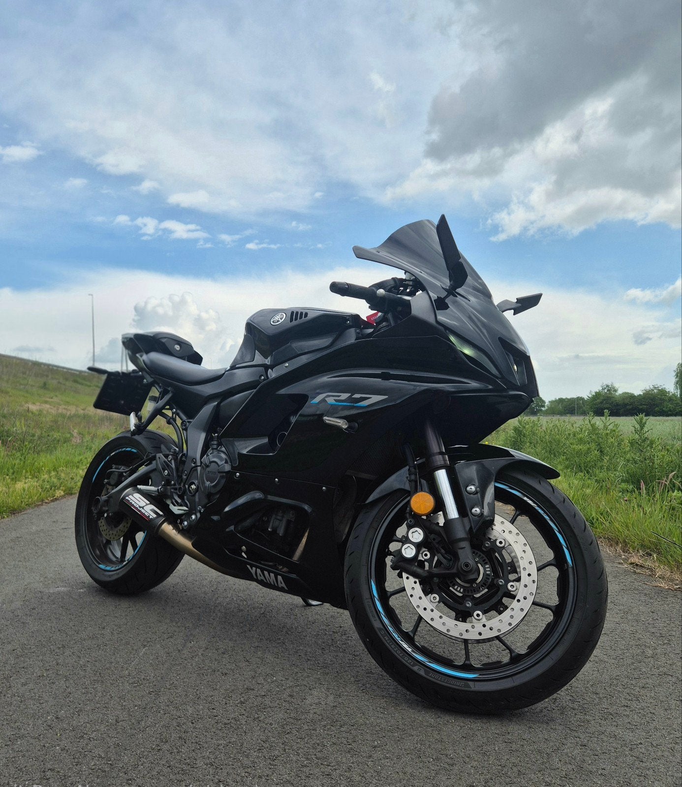 Yamaha r7 a2 35KW, Motoren, 2 cilinders, Gebruikt, Minimaal motorrijbewijs A2, 689 cc