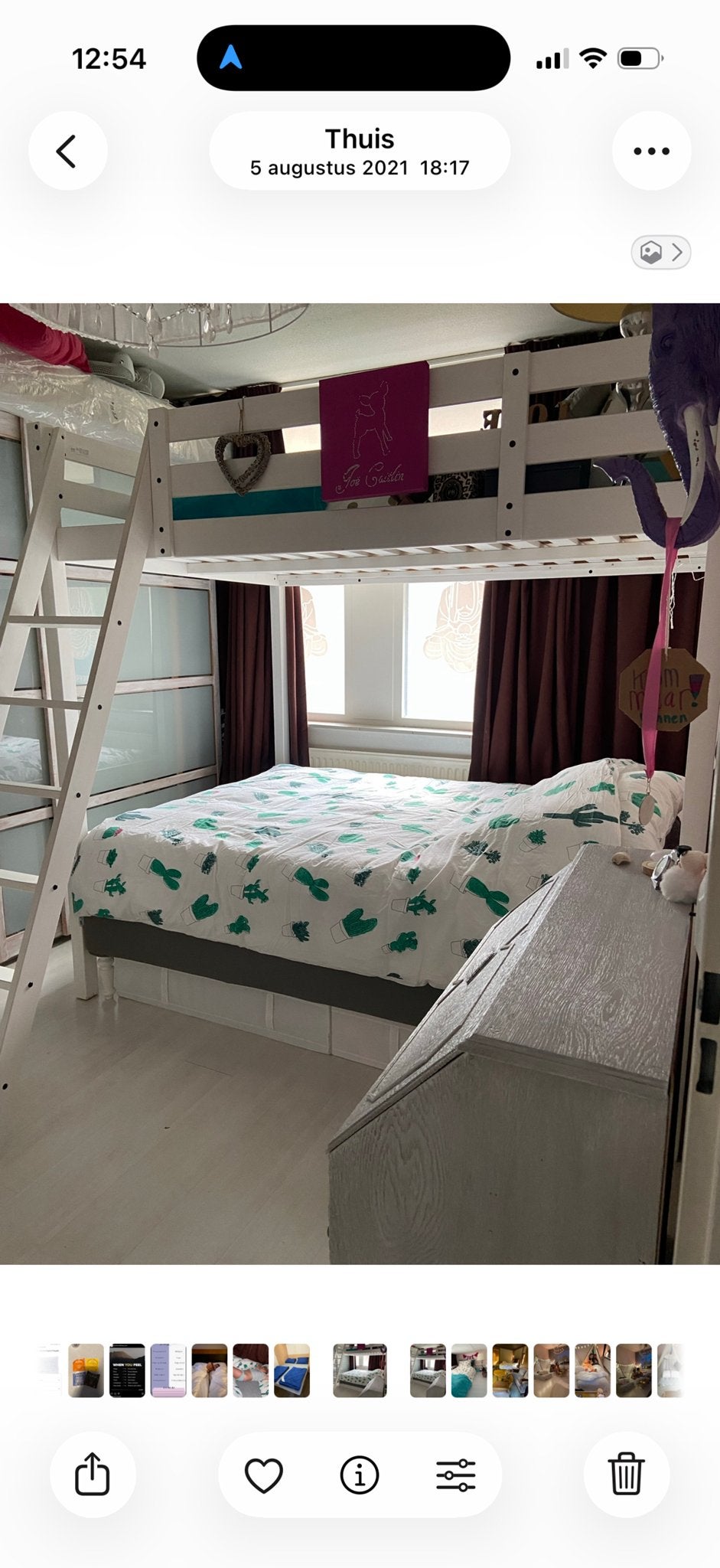 IKEA  Hoogslaper Storna 140x 200, Ophalen, Gebruikt, Hoogslaper, 140 cm